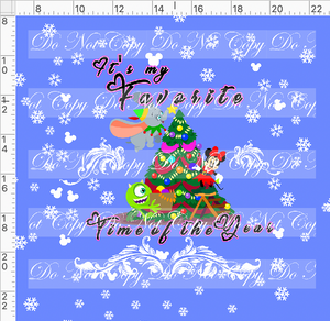 PREORDER - My Favorite Time of the Year - Panel - Girl Mouse - Favorite Time  - Cornflower - ADULT
