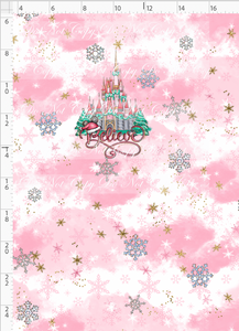 CATALOG - PREORDER - Advent Christmas Collection - Panel - Pink - Believe - CHILD