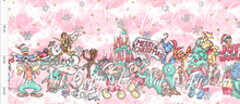 CATALOG - PREORDER - Advent Christmas Collection - Double Border - Pink
