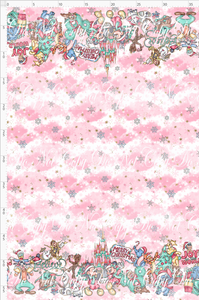 PREORDER - Advent Christmas Collection - Double Border - Pink