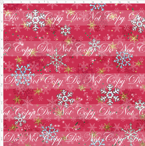 CATALOG - PREORDER - Advent Christmas Collection - Red Snowflake - LARGE SCALE