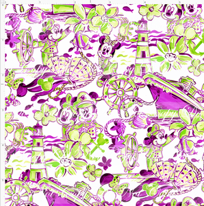 PREORDER - LP Inspired Cruise - Main - Purple and Lime - MINI SCALE