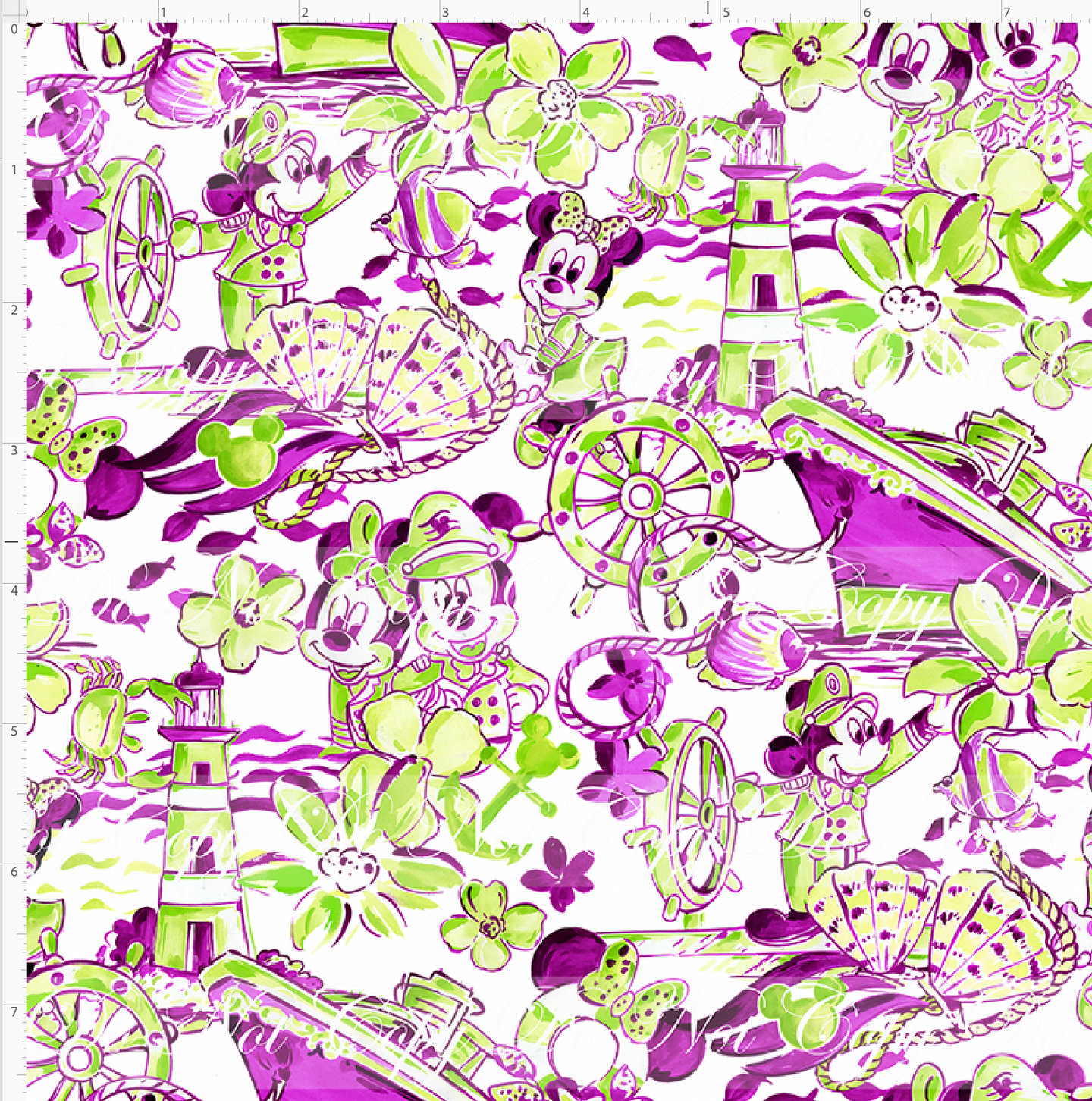 PREORDER - LP Inspired Cruise - Main - Purple and Lime - SMALL SCALE