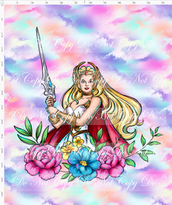 CATALOG - PREORDER R99 - Power Princess - Adult Blanket Topper - Solo