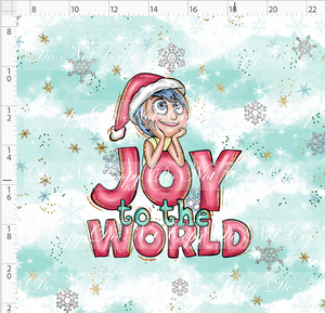 PREORDER - Advent Christmas Collection - Panel - Blue - Joy - ADULT