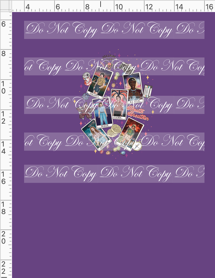 CATALOG - PREORDER R99 - Stranger Cards - Panel - Plum Purple - CHILD