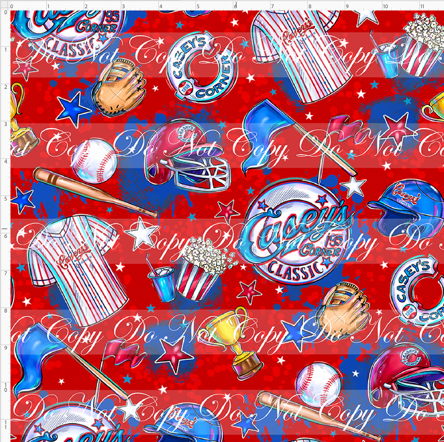 CATALOG - PREORDER R103 - Baseball Dream Team - Elements - Red - REGULAR SCALE