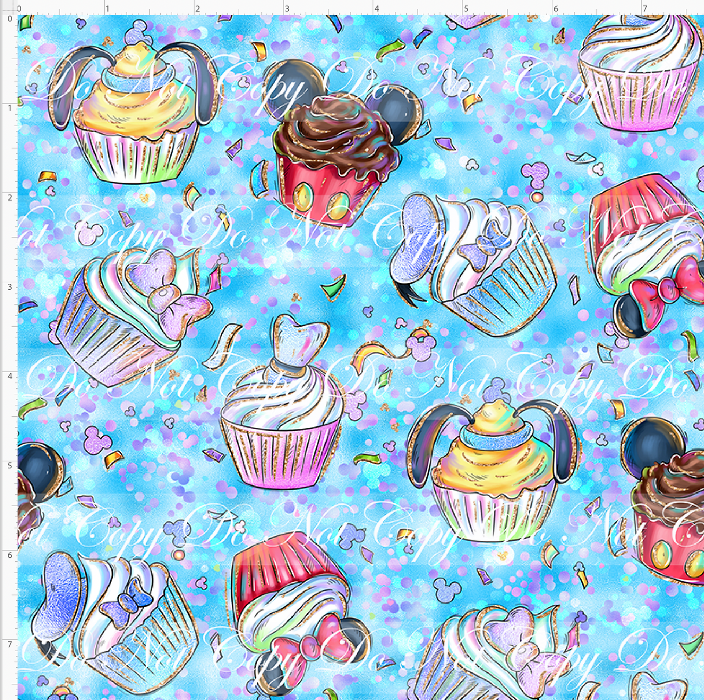 CATALOG - PREORDER R103 - Holographic Celebration - Treats - Blue - SMALL SCALE
