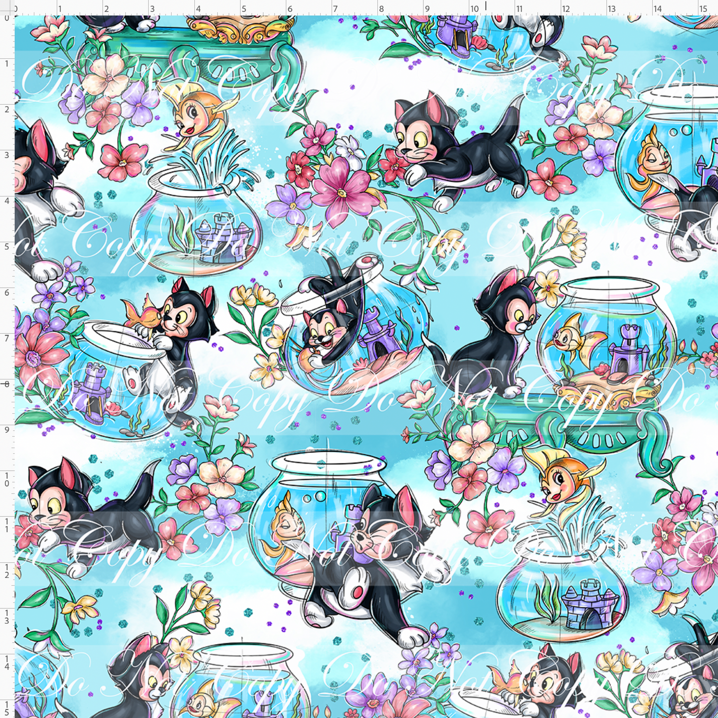 CATALOG - PREORDER R104 - Conscience Be Your Guide - Cat - Light Blue - LARGE SCALE