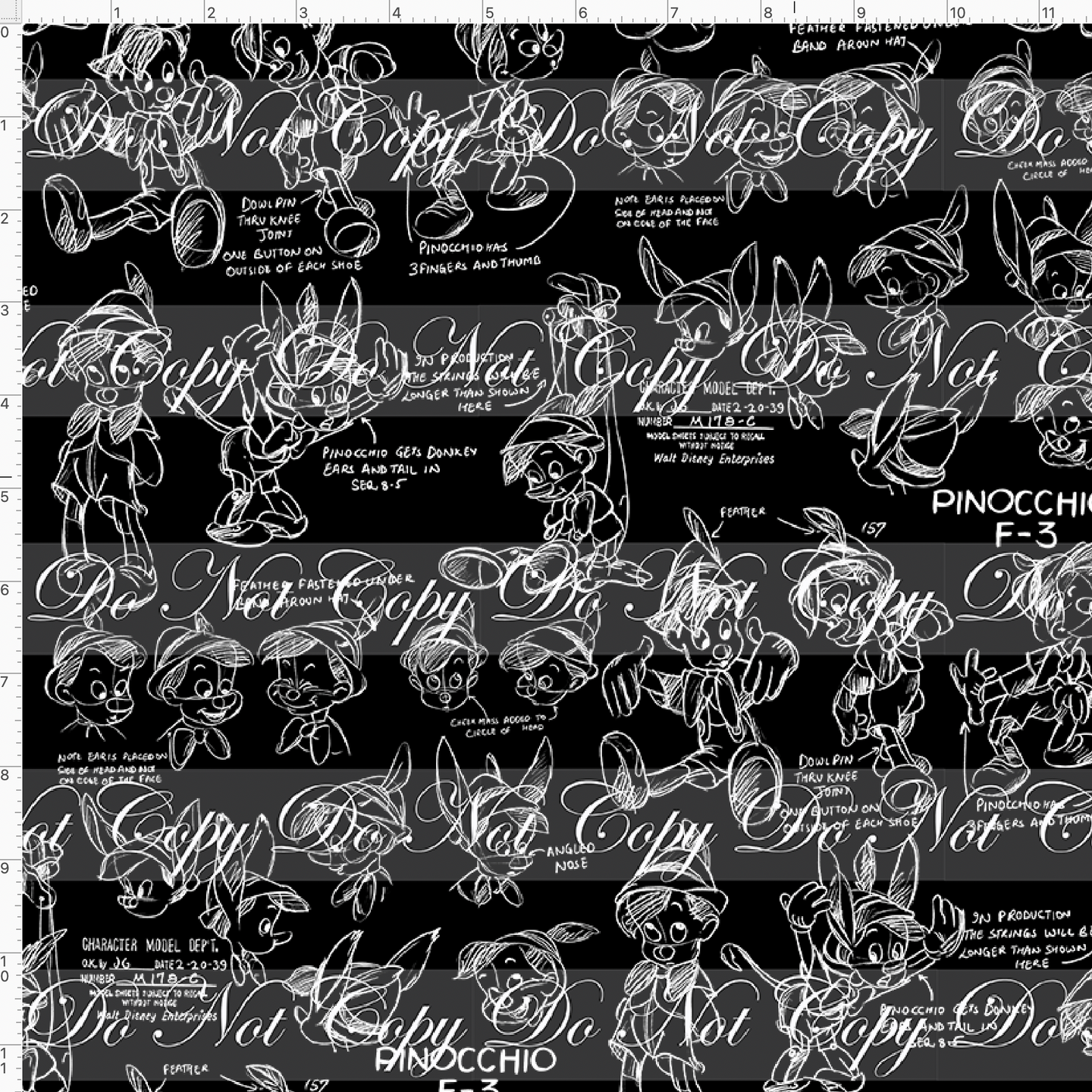 CATALOG - PREORDER R104 - Conscience Be Your Guide - Sketch - Black - REGULAR SCALE