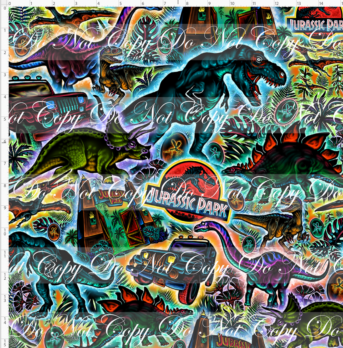 CATALOG - PREORDER R103 - Illuminating Dinos - Main - Orange - LARGE SCALE
