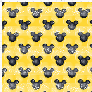 PREORDER - It Started With a Mouse - Mouse Heads- 1 inch - Yellow and Black