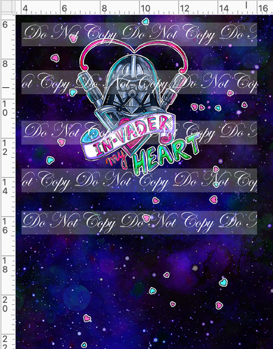 CATALOG - PREORDER R117 - Valentine Star Doodles - Panel - Dark - Vader - CHILD