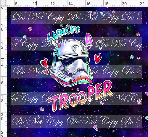 CATALOG - PREORDER R117 - Valentine Star Doodles - Panel - Dark - Trooper - ADULT