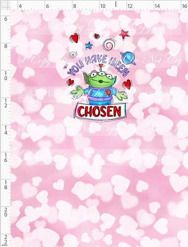 CATALOG - PREORDER R103 - Valentine Mouse Doodles - Panel - Alien - CHILD