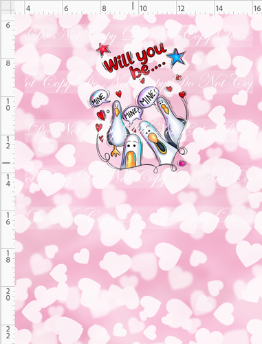 CATALOG - PREORDER R103 - Valentine Mouse Doodles - Panel - Birds - CHILD