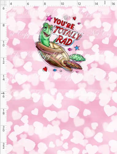 CATALOG - PREORDER R103 - Valentine Mouse Doodles - Panel - Turtle - CHILD