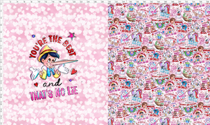 CATALOG - PREORDER R103 - Valentine Mouse Doodles - Toddler Blanket Topper - Long Nose