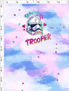 CATALOG - PREORDER R117 - Valentine Star Doodles - Panel - Pink - Trooper - CHILD