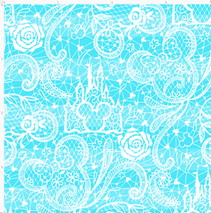 CATALOG - PREORDER - Lace - Bright Blue - REGULAR SCALE