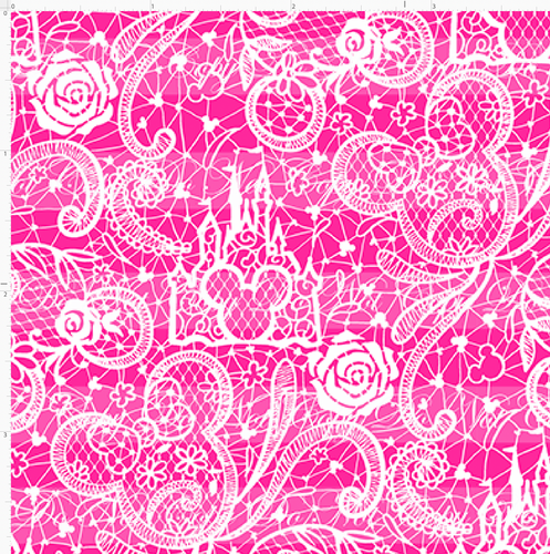 PREORDER - Lace - Bright Pink - MINI SCALE