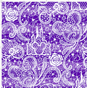 PREORDER - Lace - Dark Purple - MINI SCALE