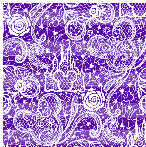 PREORDER - Lace - Dark Purple - SMALL SCALE
