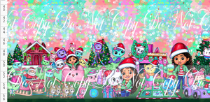 PREORDER - Catabulous Christmas - Double Border - Colorful