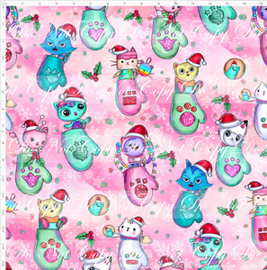 PREORDER - Catabulous Christmas - Kittens in Mitten - LARGE SCALE