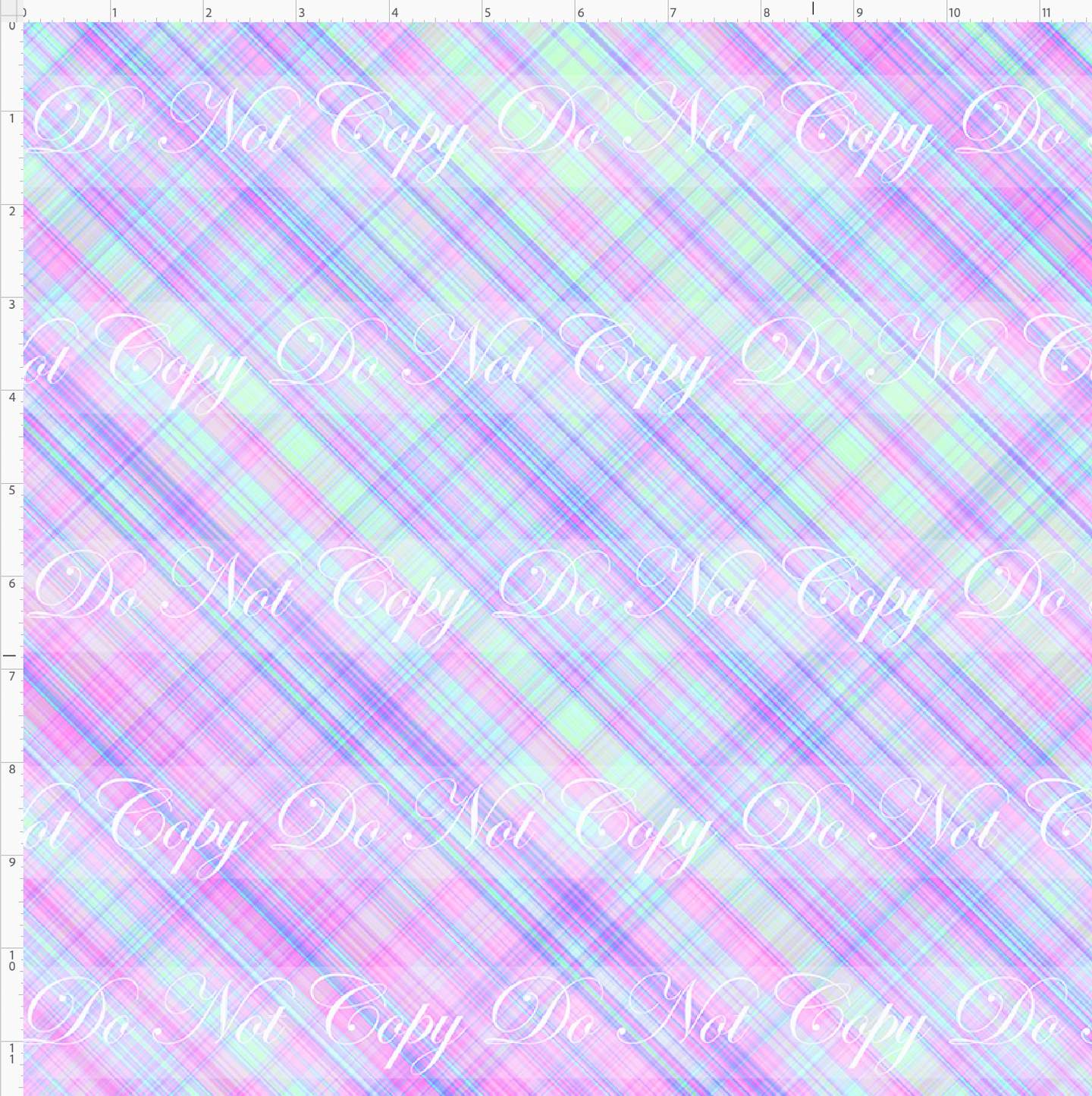 PREORDER - Plenty of Plaid - Pink Blue Lime