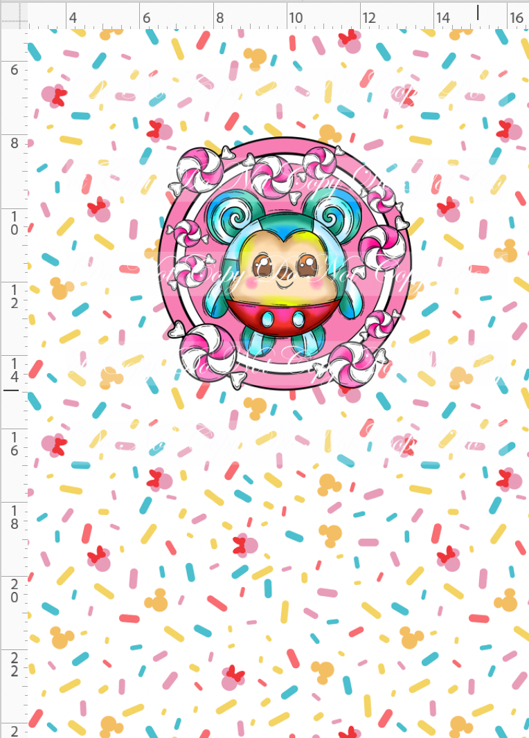 CATALOG - PREORDER R107 - Squeezable Sweets - Panel - Boy Mouse - CHILD
