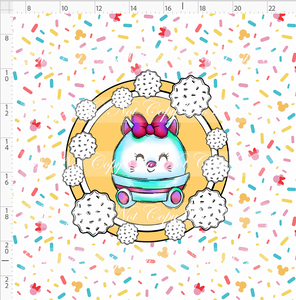 CATALOG - PREORDER R107 - Squeezable Sweets - Panel - Paris Cat - ADULT