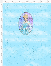 CATALOG - PREORDER R108 - Stained Glass Cindy - Panel - Cindy Portrait - CHILD