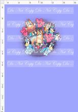 CATALOG - PREORDER - Rainbow Heelers - Panel - Lilac - CHILD