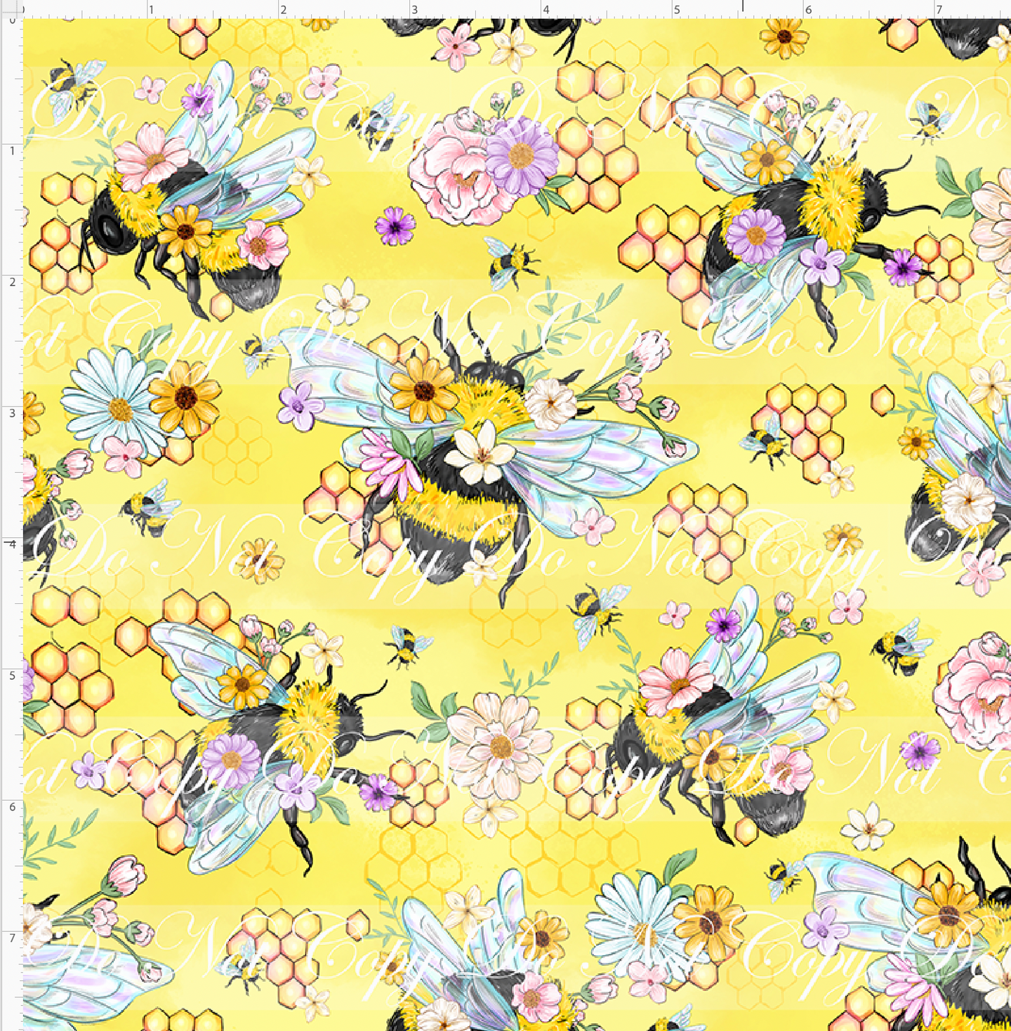 CATALOG - PREORDER R113 - Sweet Honey Bee - Main - Yellow - SMALL SCALE