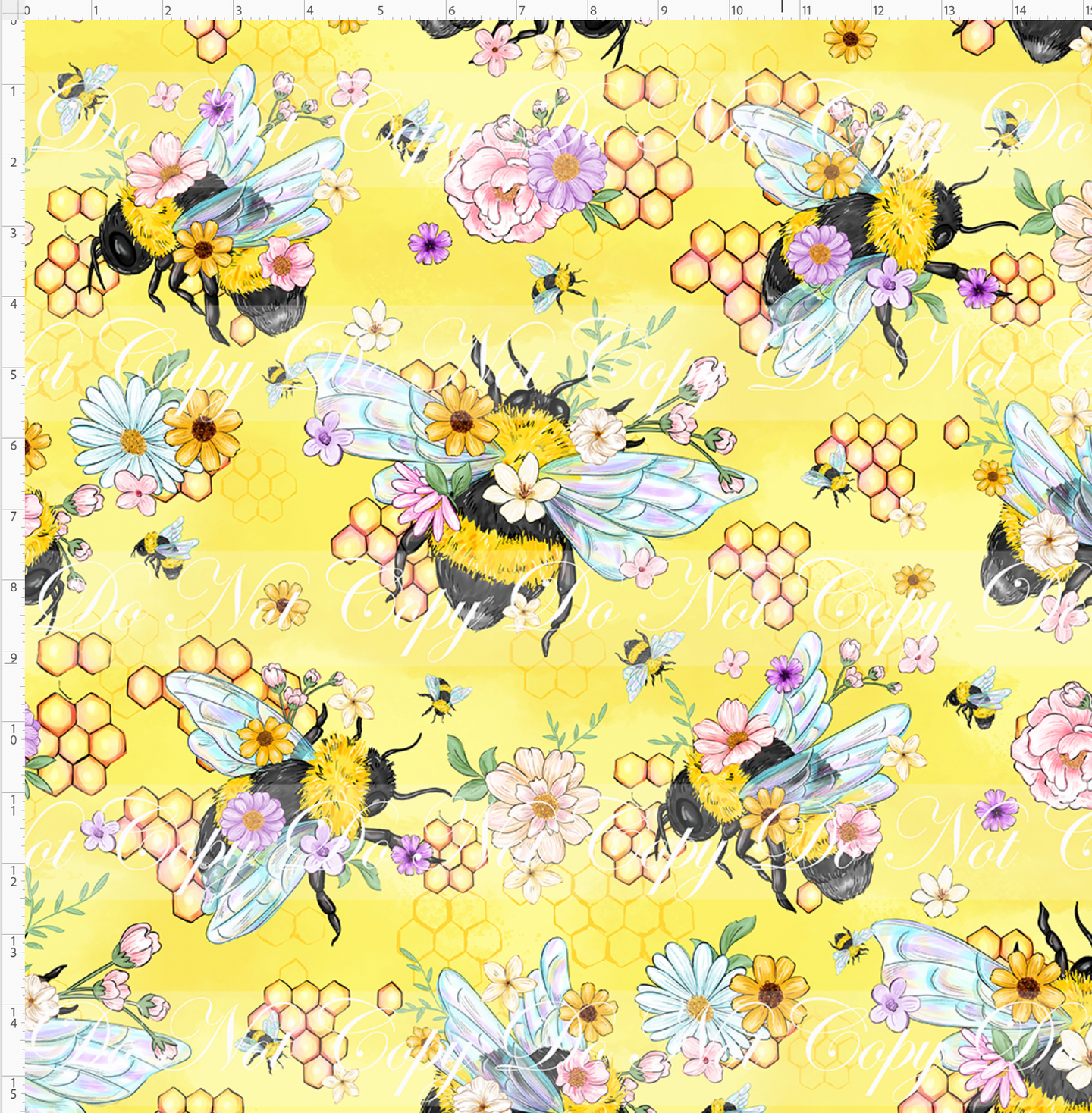 CATALOG - PREORDER R113 - Sweet Honey Bee - Main - Yellow - LARGE SCALE