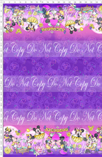 CATALOG -PREORDER R113 - Violet Lemonade - Double Border - Purple Background - Pink