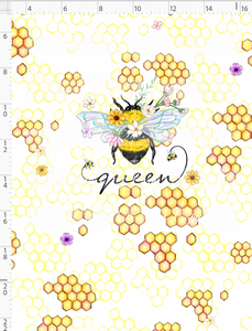 CATALOG - PREORDER R113 - Sweet Honey Bee - Panel - Queen - CHILD