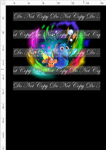 CATALOG - PREORDER R113 - World of Color - Panel - Fish - Black - CHILD