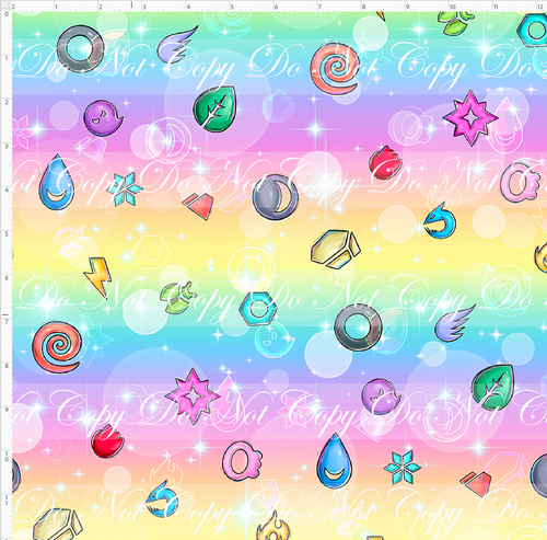 PREORDER - Rainbow Critters - Symbols on Colorful Background