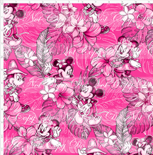 CATALOG - PREORDER R113 - Aulani - Floral Monotone Characters - Pink - REGULAR SCALE