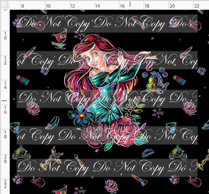 CATALOG - PREORDER R112 - BTS Princesses - Panel - Mermaid Princess - ADULT