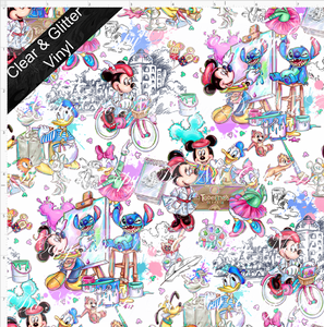 CATALOG - PREORDER - Little Mouse - Main -  SMALL SCALE - CLEAR & GLITTER VINYL