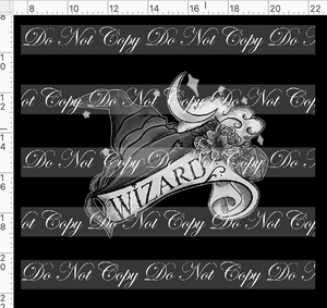 CATALOG - PREORDER R117 - DND Tattoos - Panel - Wizard - BW - ADULT