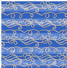 CATALOG - PREORDER R117 - Set Sail - Ropes - Blue - SMALL SCALE