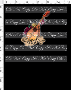 CATALOG - PREORDER R117 - DND Tattoos - Panel - Bard - Colorful - CHILD