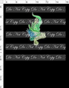 CATALOG - PREORDER R117 - DND Tattoos - Panel - Warlock - Colorful - CHILD