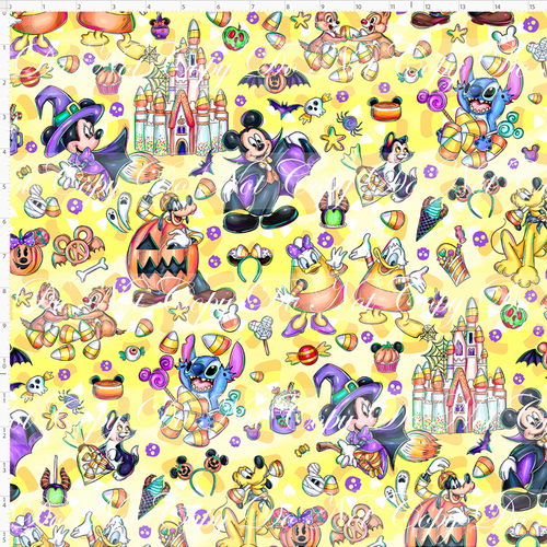 CATALOG - PREORDER R117 - Candy Corn Friends - Main - Yellow - LARGE SCALE
