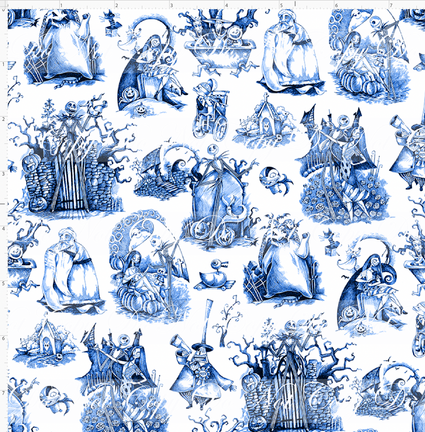 CATALOG - PREORDER  R117 - Monochrome NBC - Main - Blue - SMALL SCALE