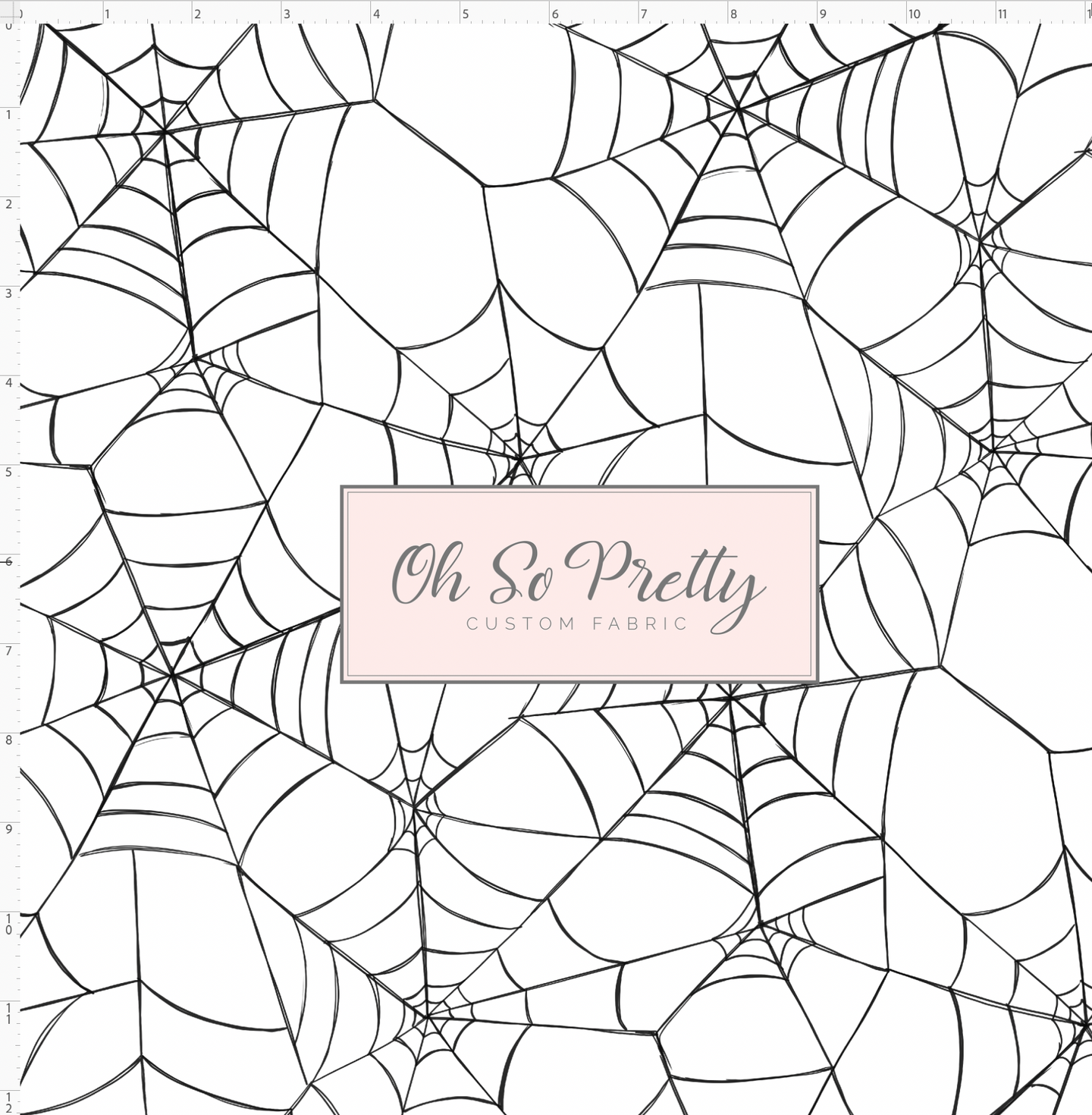 CATALOG - PREORDER  R117 - Monochrome NBC - Background - Webs - Black